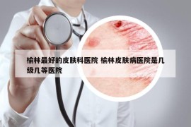 榆林最好的皮肤科医院 榆林皮肤病医院是几级几等医院