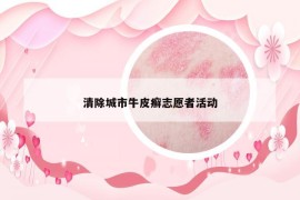 清除城市牛皮癣志愿者活动