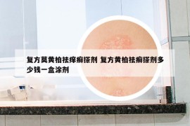 复方莫黄柏祛痒癣搽剂 复方黄柏祛癣搽剂多少钱一盒涂剂
