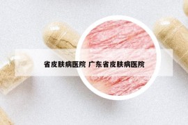 省皮肤病医院 广东省皮肤病医院